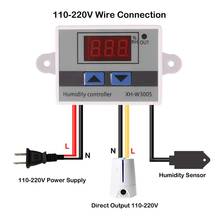 Digital Humidity Controller XH-W3005 12V 24V 220V Humidistat Hygrometer Humidity Control Switch regulator + Humidity sensor 2024 - buy cheap