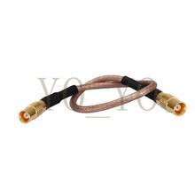 15cm MCX female to MCX female straight for RG316 Pigtail coaxial cable RF Adapter 2024 - buy cheap