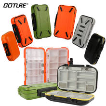 Goture Fishing Tackle Box Waterproof Double Side Lure Bait Hooks Storage Boxes Boxes Carp Fly Fishing Accessories Size S M L 2024 - buy cheap