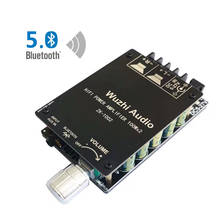 Bluetooth 5,0 2*100 Вт TPA3116 цифровой аудио усилитель мощности HiFi стерео TPA3116D2 Класс D Aux Плата усилителя для динамиков 50 Вт ~ 300 Вт 2024 - купить недорого