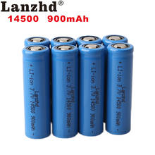 8pcs 14500 900mAh 3.7V Li-ion Rechargeable Batteries AA Battery Lithium Li ion Cell for Led Flashlight Headlamps Torch Mouse 2024 - buy cheap