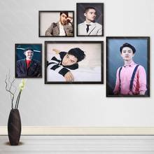 Lona de pano de seda personalizada kpop exo membros d.o, poster de arte da parede decoração para casa 20x30cm,27x40cm,30x45cm,40x60cm 2024 - compre barato