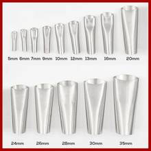 14PCS Mighty Caulking Finisher Glass Glue Nozzle Stainless Steel Nozzle Sealant Finishing For Kitchen Bathroom Window Sink Joint 2024 - купить недорого
