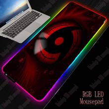 XGZ-alfombrilla de ratón brillante para Gaming, alfombrilla de ratón con retroiluminación RGB, grande, para teclado de escritorio, LED 2024 - compra barato