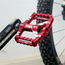 Mountain Road Bike Aluminum Alloy MTB Pedals Flat Platform Bicycle Pedal 1Pair 2024 - buy cheap