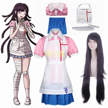 Halloween cosplay costume Danganronpa Mikan Tsumiki Anime Uniform Woman Dress Cosplay Costume 2024 - buy cheap