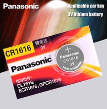 CR1616 1 шт. кнопочный элемент батареи Panasonic 100% оригинальный cr 1616 3V литиевая батарея DL1616 ECR1616 LM1616 2024 - купить недорого