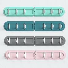 Nordic ABS Wall Hangers Key Hook Storage Rack Minimalist Wall Mounted Clothes Hooks Kitchen Bathroom Tool For Hat Bag Brush Towe 2024 - buy cheap