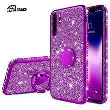 Bling Ring Soft Case For Huawei Honor 7A 7C Pro 7X 8S 8A 8C 20 10 Lite 10i 20i Pro P20 P30 Pro Lite Y5 Y6 Y7 Y9 2019 Coque Case 2024 - buy cheap