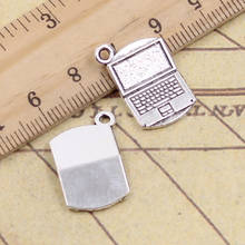15pcs Charms Computer Laptop 21x13mm Tibetan Bronze Silver Color Pendants Crafts Making Findings Handmade Antique DIY Jewelry 2024 - buy cheap