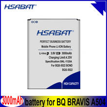 Hsabat-bateria flash 3000mah para bq brava a504, bqs 5022 bqs5022 bond 2024 - compre barato