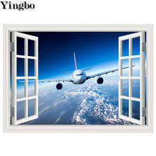 5D Full Square Diamond Painting Airplane scenery outside the window Diamond Mosaic picture of rhinestone Diamond Embroidery Kit 2024 - buy cheap