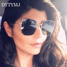 DYTYMJ Square Sunglasses Women Luxury Brand Designer Sunglasses Retro Alloy Sun Glasses for Men Vintage Gradient Oculos Feminino 2024 - buy cheap