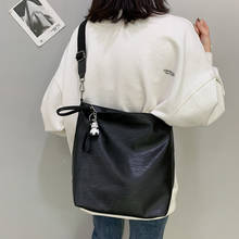 Bolsa transversal feminina, bolsa de ombro de couro da moda, grande capacidade, para mulheres, 2020 2024 - compre barato