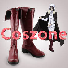 Bungo cães vadios 3 fyodor dostoyevsky cosplay sapatos botas halloween cosplay acessórios de traje 2024 - compre barato