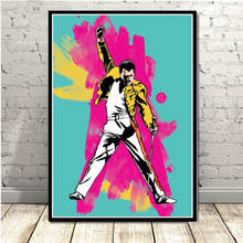 Freddie Mercury Bohemian Rhapsody Queen Posters And Prints Wall Pictures For Living Room Canvas Painting Decorative Home Decor 2024 - buy cheap