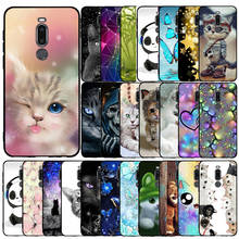 For Meizu M8 Case Bumper Silicone TPU Back Cover Soft Phone Case For Meizu M8 Coque Bumper 5.7 inch Cat Flower Case 2024 - buy cheap