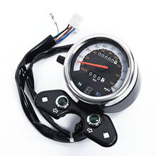 Motorcycle  Led Odometer Speedometer Tachometer Speedo Gauge For Suzuki Cafe New 2024 - buy cheap