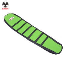 Cubierta de asiento suave para motocicleta, pinza de goma verde para Kawasaki KX125 KX250 2003-2009 2004 2005 2006 2007 2008 2024 - compra barato