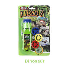 Dinosaur Animal Flashlight Projector Children's Children's Lighting Toy Early Education Mini Projector Christmas Gift 2024 - buy cheap