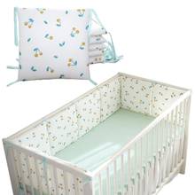 6 Pcs Baby Soft Cotton Crib Bumper Newborn Bed Cot Protector Pillows Infant Cushion Mat Nursery Bedding Room Decor Drop Shipping 2024 - buy cheap