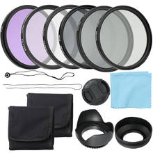 Kit de filtros de lente UV CPL FLD para cámara profesional, juego de filtros de densidad neutra ND de foto de Altura, accesorios de fotografía de 58mm 2024 - compra barato