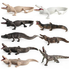 Имитация диких животных, крокодил, экшн-фигурка, модель, кукла, детские игрушки, украшение для дома 2024 - купить недорого