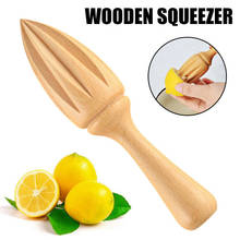 1pc Ten-corner Shape Wooden Lemon Squeezer Hand Press Manual Juicer Fruit Orange Citrus Juice Extractor Reamers Kitchen Products 2024 - buy cheap