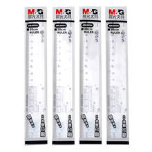 M&G 1Pcs Office Desk plastic ruler straight ruler 20cm ARL96004 2024 - buy cheap