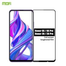 for Huawei Honor 9X Pro Glass Tempered MOFi Full Cover Protective Film Screen Protector for Huawei Honor 20 Pro Tempered Glass 2024 - buy cheap