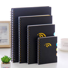 Cuaderno de hojas sueltas para estudiantes, libreta clasificada en espiral de tamaño A4, A6, A5 y B6, cuaderno de notas, diario, grafiti, suministros escolares de oficina 2024 - compra barato