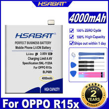 Hsabat blp689 4000mah bateria para oppo r15x baterias 2024 - compre barato