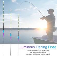 Smart Fishing Float Color Changing Luminous Fishing Floats LED Light Automatically Remind For Night Fishing Fishing Accessories 2024 - buy cheap