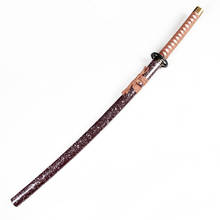 [Funny] 104cm Cosplay Touken Ranbu Online Kasen Kanesada weapon Wooden Japan Samurai Sword model Anime Costume party gift toy 2024 - buy cheap