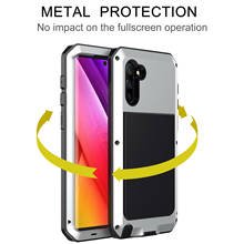 Funda protectora resistente para Samsung Galaxy, carcasa de Metal antigolpes para Samsung Galaxy S8, S9, S10, Note 10 Plus, Note 8, 9 2024 - compra barato