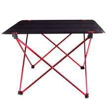 Mesa plegable portátil para acampar al aire libre, escritorio ultraligero de aleación de aluminio 6061, Picnic 2024 - compra barato