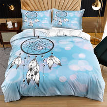 3D Bohemian Duvet Covers Set Bedclothes Comforter Shell Pillow Cottom King Queen Full Twin Size White Custom Design Bedding Sets 2024 - buy cheap
