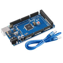MEGA2560 MEGA 2560 R3 (ATmega2560-16AU CH340G) AVR USB board Development board MEGA2560 for arduino 2024 - buy cheap