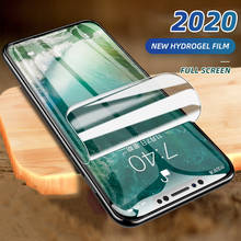 Гидрогелевая Защитная пленка для LG Q7 G8X G8S G7 G6 Plus V40 V50 V50S V60 ThinQ Alpha полное покрытие защитная пленка 2024 - купить недорого