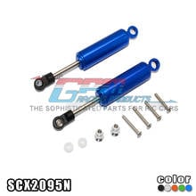 GPM ALUMINIUM FRONT/REAR INTERNAL SHOCKS (92MM) For AXIAL 1/10 4WD ELECTRIC SCX10 II UMG10-AXI90075 RC Upgrade 2024 - buy cheap