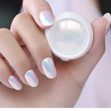 1 Box Neon Nail Powder Pigment Gliter Chrome Unicorn Aurora Nail Glitter Pearl Powder Dust for Manicure Nail Art Decoration 0.3g 2024 - buy cheap