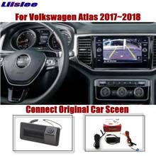 Car Parking Reverse Camera Rear For Volkswagen VW Teramont Atlas 2017-2020 Original Screen Upgrade Dynamic Trajectory Image  CAM 2024 - buy cheap