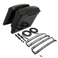 Motorcycle 5" Unpainted Saddlebags Top Rail Guards For Harley Touring Road King Street Glide Electra Glide 1994-2013 2024 - buy cheap