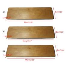 2022 New Wooden Beech Wood Mechanical Keyboard Wrist Rest with Anti-Slip Mat Ergonomic Desk Wrist Pad Support 61 87 104 Keys 2024 - buy cheap