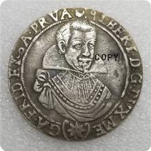 Средневековая прусская 1630 монета медаль копия памятные монеты 2024 - купить недорого