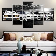 Canvas Painting Car evolution Wall Art 5 PCS Picture Canvas hd Prints Modern Wall Pictures Home Decor frame 2024 - buy cheap