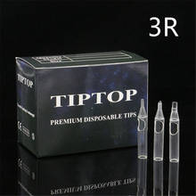 Puntas desechables TIPTOP 3R Premium, puntas de tatuaje Redondas de Plástico surtidas estériles para agarres de tatuaje, agujas de tatuaje, 50 Uds. 2024 - compra barato