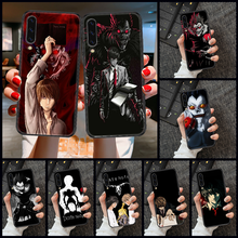 Death note capa de celular 3d, capinha de telefone para samsung galaxy a 3 5 7 8 10 20 21 30 40 50 51 70 71 e s 2016 2018 4g tendência preta 2024 - compre barato