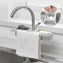 Kitchen Sink Faucet Sponge Soap Storage Organizer Cloth Drain Rack Holder Shelf 2024 - buy cheap