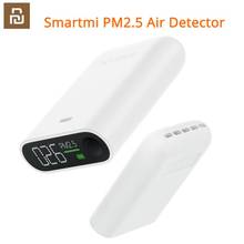 Youpin smartmi pm2.5 detector de ar em tempo real verificador de qualidade de ar três cores indicador digital longa espera para casa inteligente 2024 - compre barato